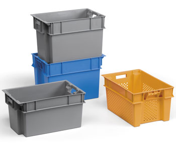 CONTENEURS GAIN DE PLACE EN PLASTIQUE